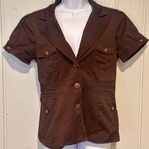 AGB Chocolate Brown Blazer